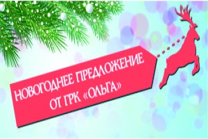 Новогоднее предложение от ГРК "Ольга"